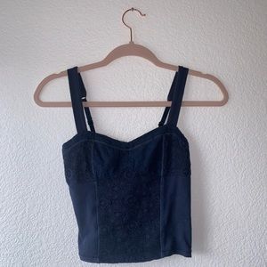 navy blue tank